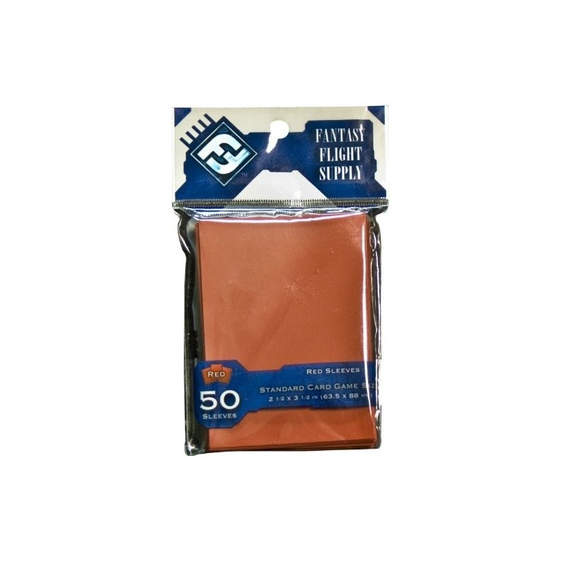 63,5x88 mm bustine protettive FFG - retro ROSSO FFGFFS30 - accessorio per giochi