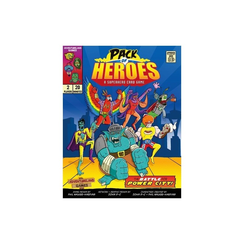 Pack of Heroes - gioco da tavolo