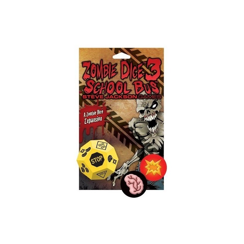 School Bus: Zombie Dice 3 - gioco da tavolo