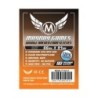 63,5x88 mm (66x91 mm) bustine protettive MayDay retro arancio - 80 bustine MDG7141-F