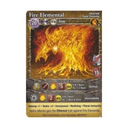 Fire Elemental Promo Card: Mage Wars