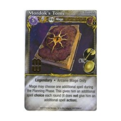Mordok's Tome Promo Card: Mage Wars
