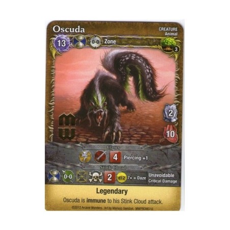 Oscuda Promo Card: Mage Wars