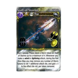 Staff of Storms Promo Card: Mage Wars