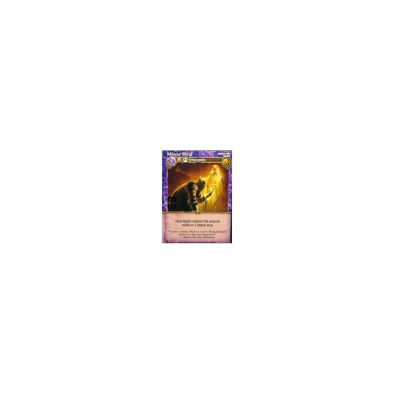 Minor Heal Promo Card: Mage Wars - gioco da tavolo