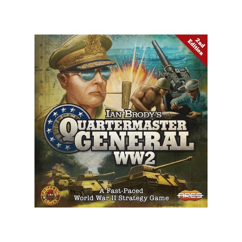 Quartermaster General WW2 ENG - Second Edition - gioco da tavolo