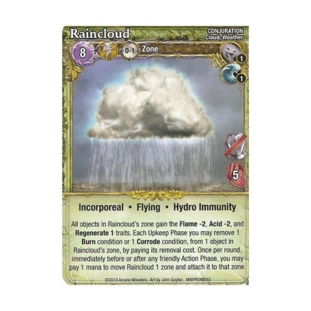 Raincloud Promo Card: Mage Wars