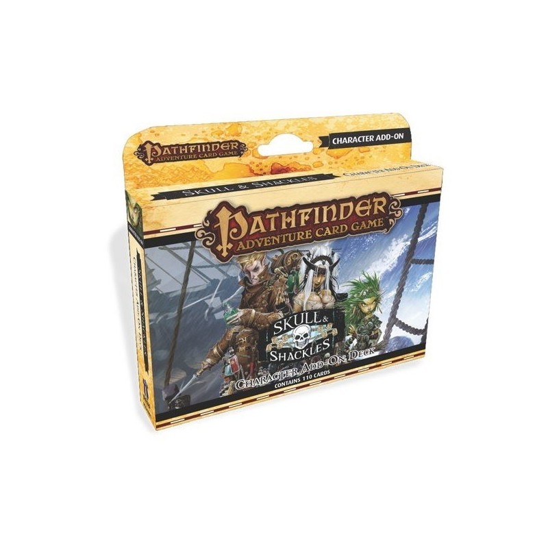 Character Add-On Deck: Skull & Shackles - Pathfinder Adventure Card Game - gioco da tavolo