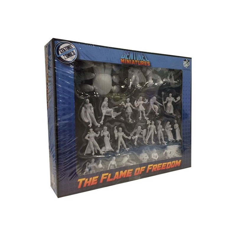 The Flame of Freedom: Sentinel Tactics Miniatures - gioco da tavolo