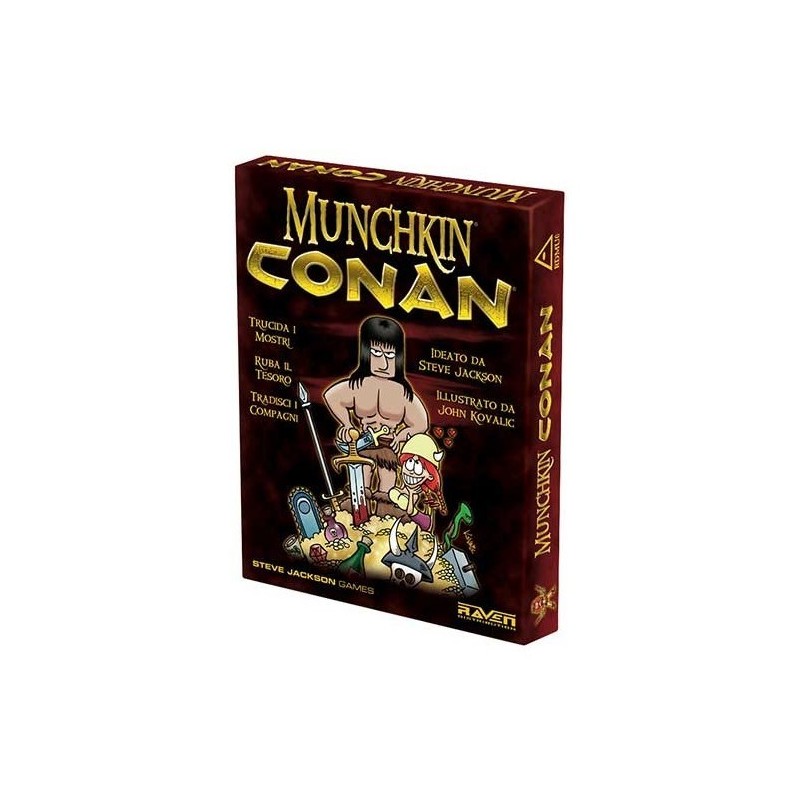 Munchkin Conan (Set Base) - gioco da tavolo