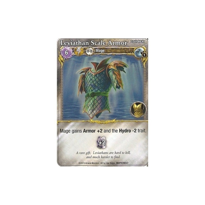 Leviathan Scale Armor Promo Card: Mage Wars - gioco da tavolo
