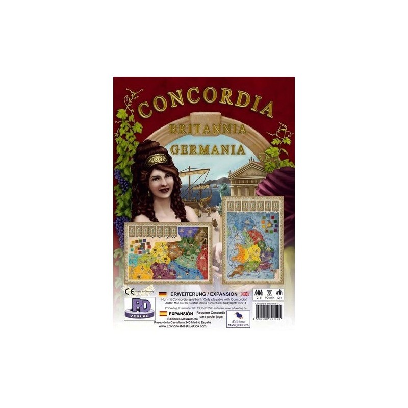 Britannia - Germania: Concordia (Multilingua ITA) - gioco da tavolo