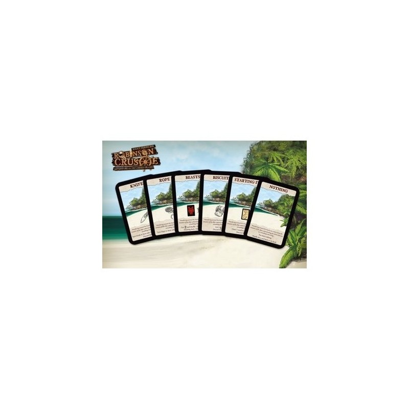 Mini Espansione Spiaggia - Robinson Crusoe: Viaggio verso l'Isola Maledetta ITA - gioco da tavolo