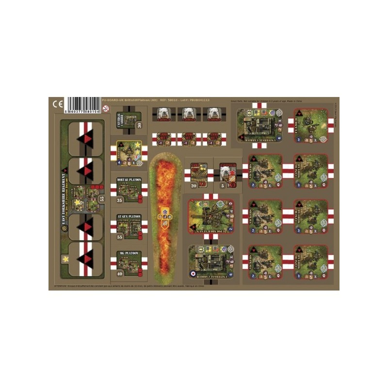 UK British Weapon: Heroes of Normandie - gioco da tavolo