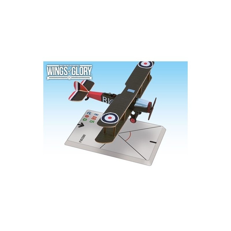 Wings of Glory - Airco DH.4 (Barlett/Naylor) WGF204C - gioco da tavolo