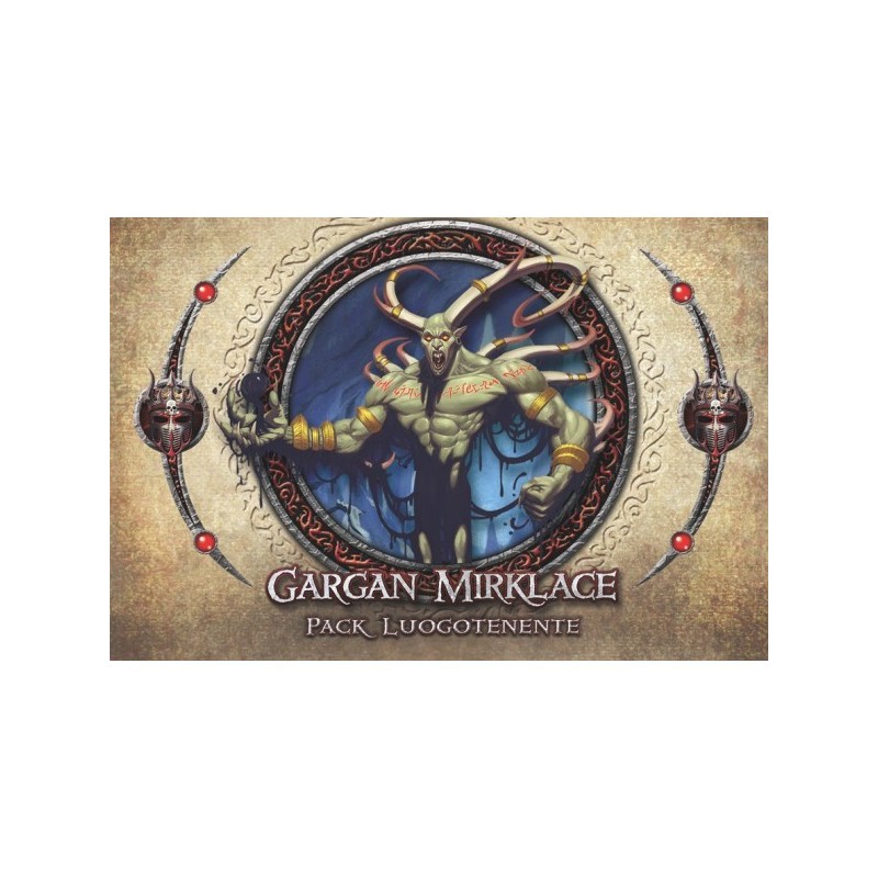 Luogotenente Gargan Mirklace (miniatura per Descent 2nd Ed.) - gioco da tavolo