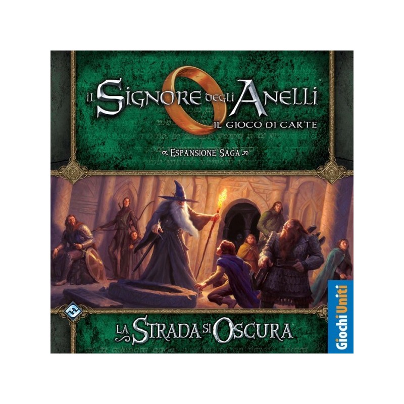 La Strada si Oscura: Il Signore degli Anelli (LCG) - gioco da tavolo