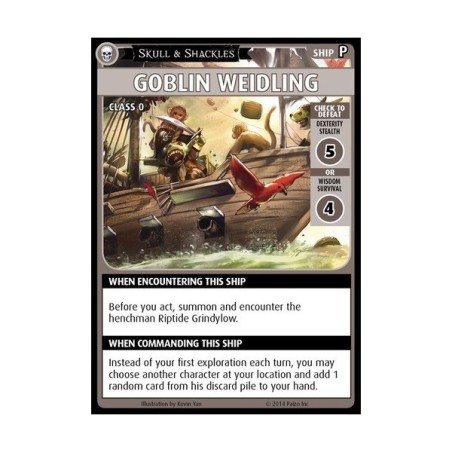 Goblin Weidling: Rise of the Runelords - Skull & Shackles