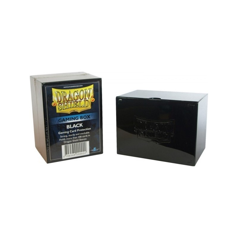 Dragon Shield - portamazzo 100 carte (Nero) ART20002 - accessorio per giochi