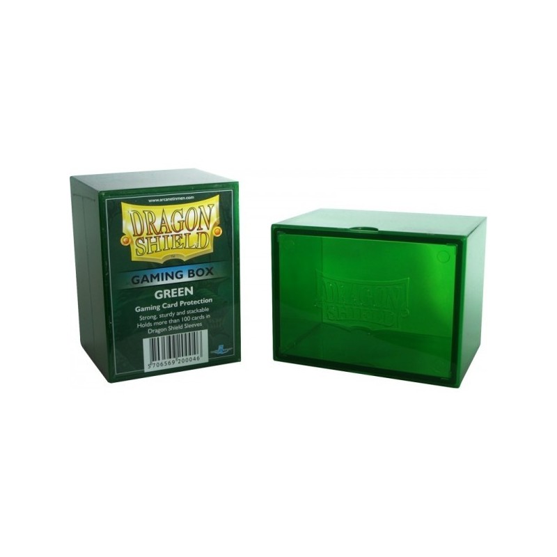 Dragon Shield - portamazzo 100 carte (Verde) ART20004 - accessorio per giochi