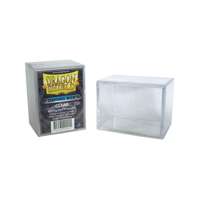 Dragon Shield - portamazzo 100 carte (Trasparente) ART20001 - accessorio per giochi