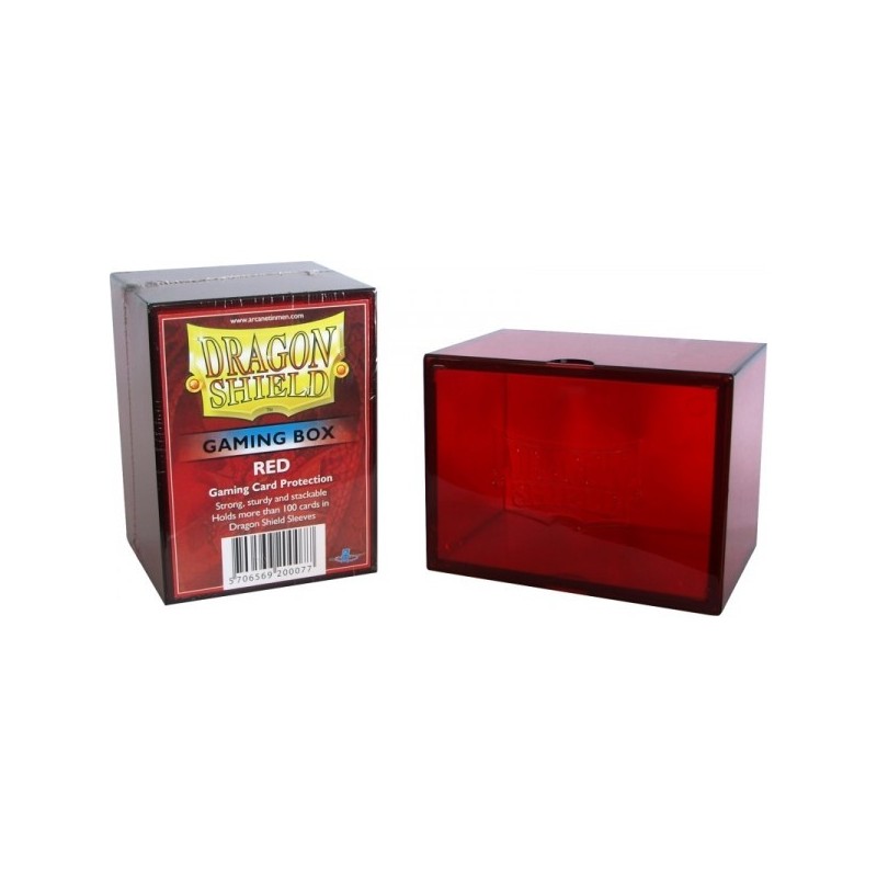 Dragon Shield - portamazzo 100 carte (Rosso) ART20007 - accessorio per giochi