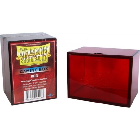 Dragon Shield - portamazzo 100 carte (Rosso) ART20007