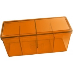 Dragon Shield - scatola 4 compartimenti (Arancio) ART20313