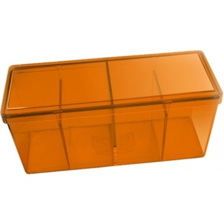 Dragon Shield - scatola 4 compartimenti (Arancio) ART20313