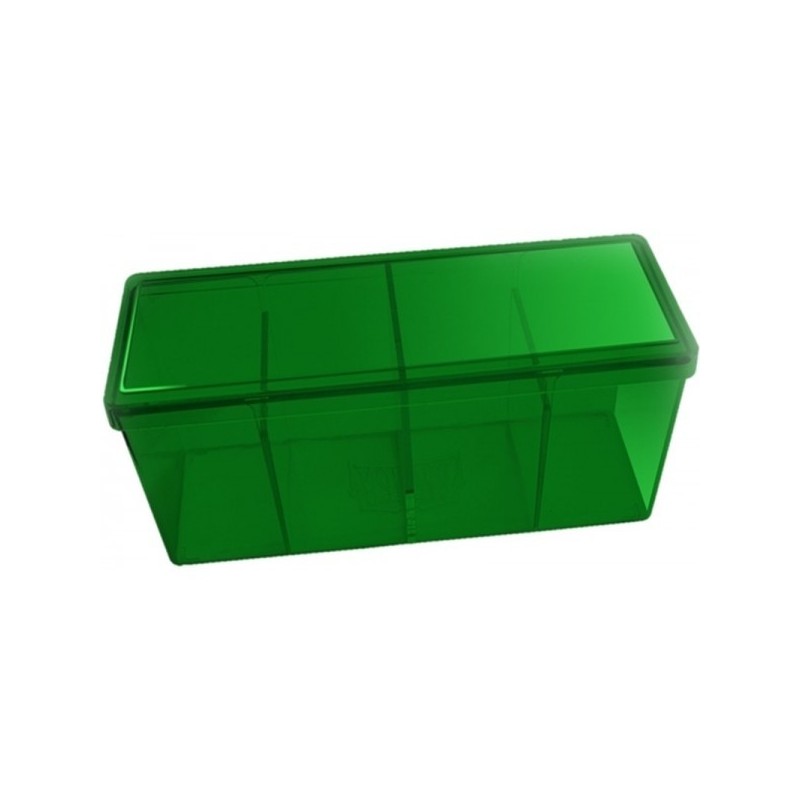 Dragon Shield - scatola 4 compartimenti (Verde) ART20304 - accessorio per giochi