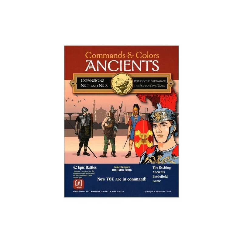 Commands & Colors Ancients - Espansioni 2-3 GMT - gioco da tavolo