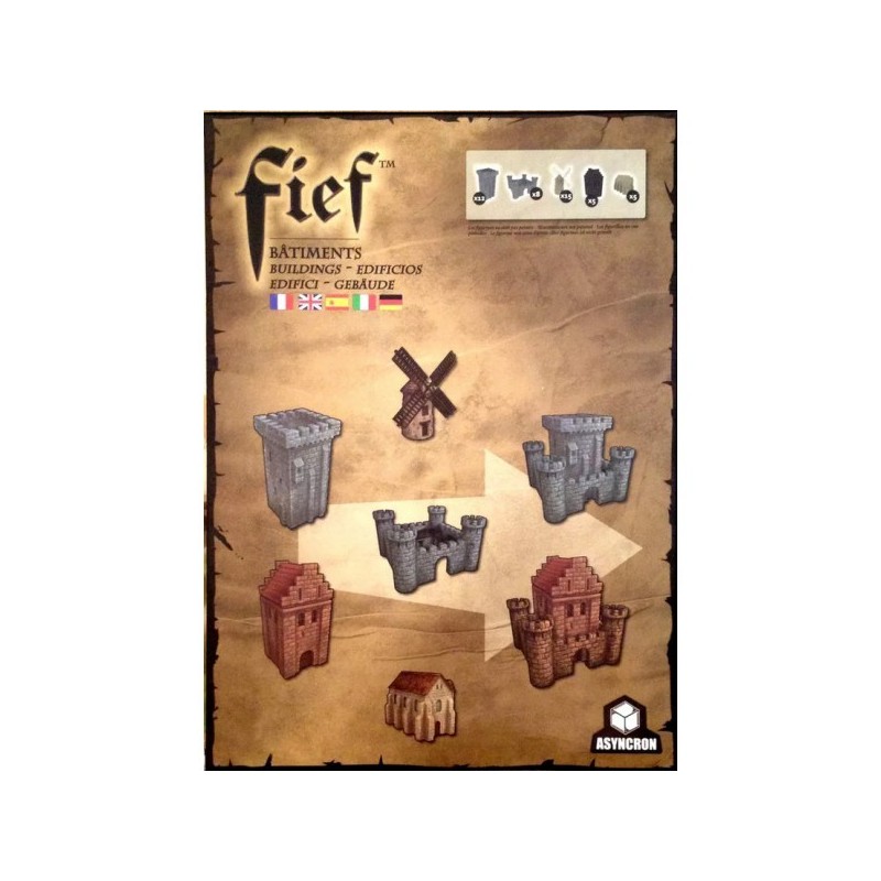 Espansione Edifici - Fief: France 1429 - gioco da tavolo
