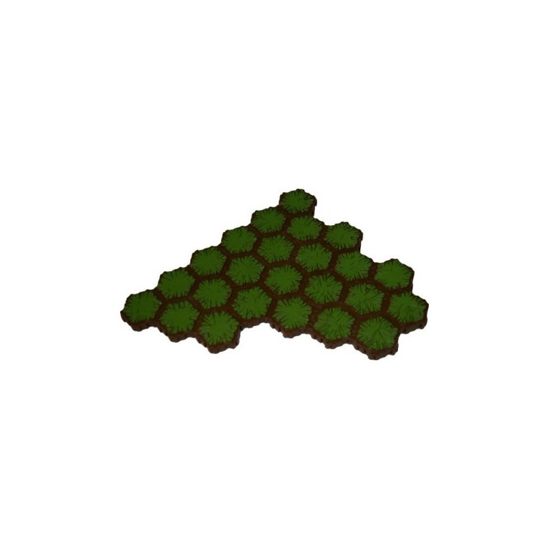 Heroscape Tile - Erba 24 esagoni (Grass) - gioco da tavolo