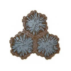 Heroscape Tile - Roccia 3 esagoni (Rock)
