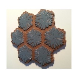 Heroscape Tile - Roccia 7 esagoni (Rock)