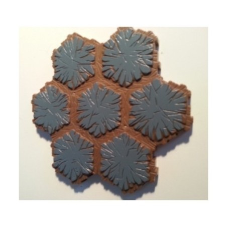 Heroscape Tile - Roccia 7 esagoni (Rock)