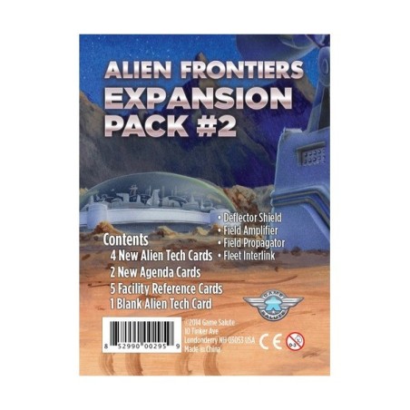 Expansion Pack 2 2nd Ed.: Alien Frontiers