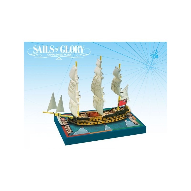 HMS Zealous 1785 / HMS Superb 1760: Sails of Glory SGN104C - gioco da tavolo