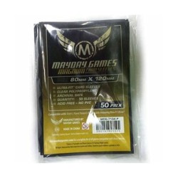 80x120 mm bustine trasparenti MayDay (retro NERO) Premium (50 bustine) MDG7104-P
