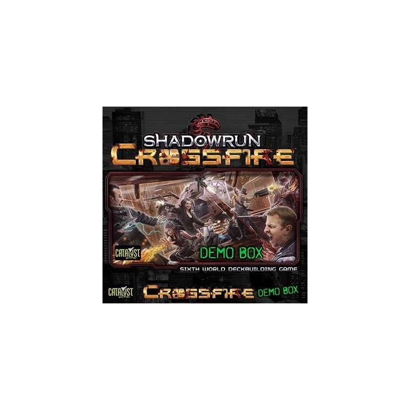 Demo Box - Shadowrun: Crossfire - gioco da tavolo