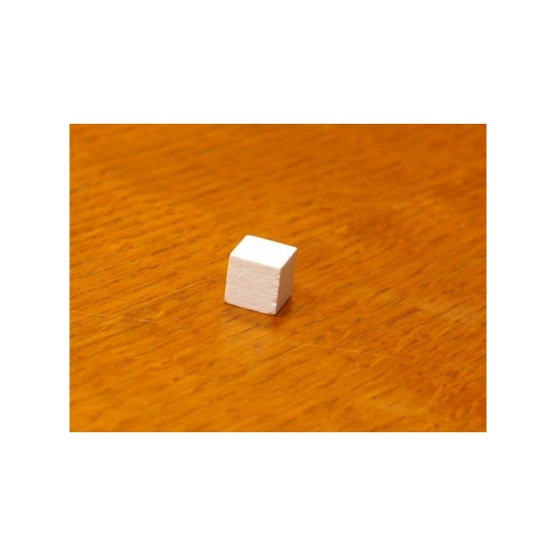 Cubetto 10mm Bianco - accessorio per giochi