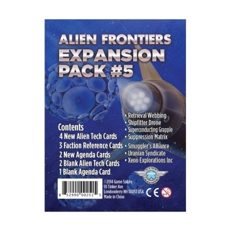 Expansion Pack 5 2nd Ed.: Alien Frontiers