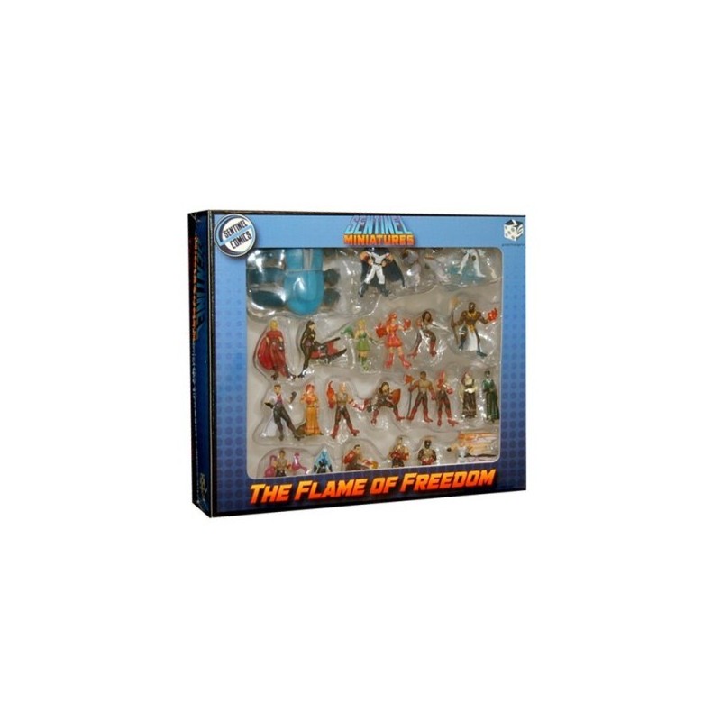 The Flame of Freedom: Sentinel Tactics Painted Miniatures - gioco da tavolo