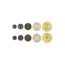 Monete Medievali in metallo (Metal Coins Middle Ages)