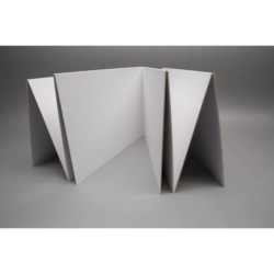 Tabellone bianco ripiegabile in 8 parti