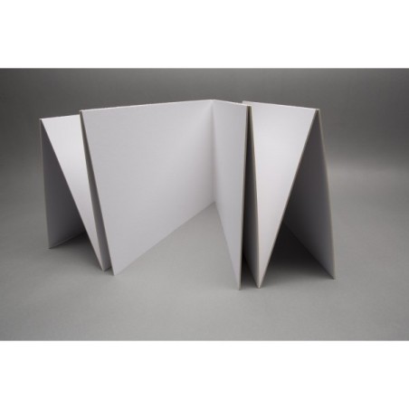 Tabellone bianco ripiegabile in 8 parti
