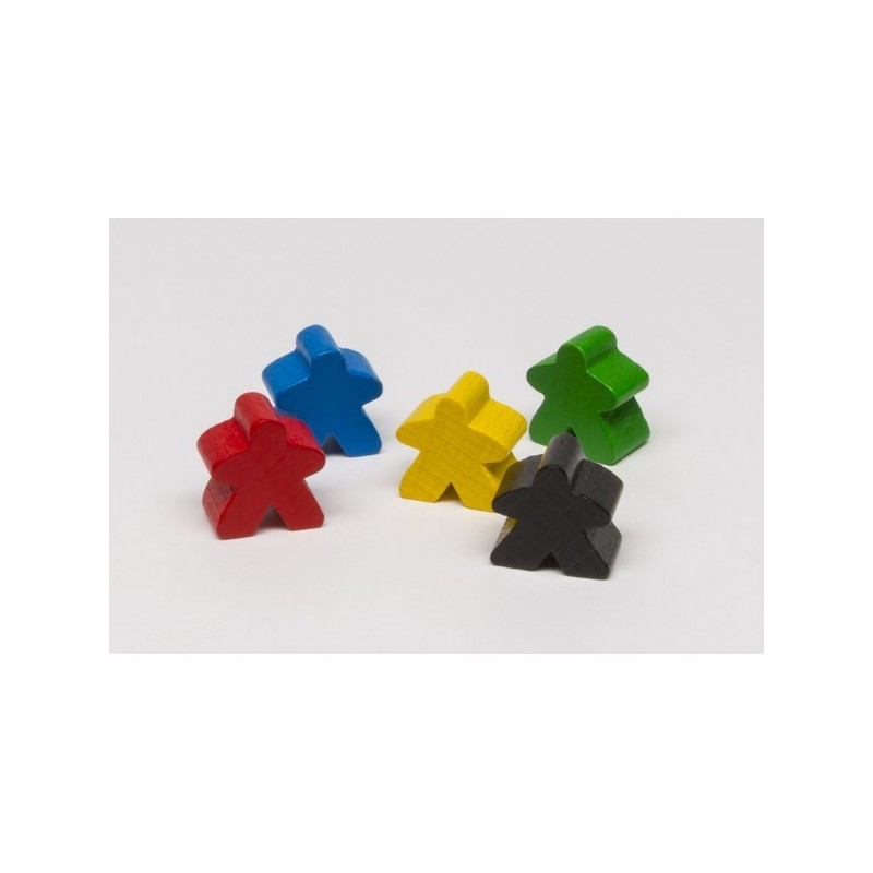 Meeple Carcassonne Giallo - accessorio per giochi