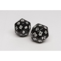 Dado a 30 facce Nero 32mm