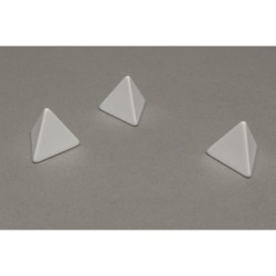 Dado a 4 facce senza numeri (bianco)