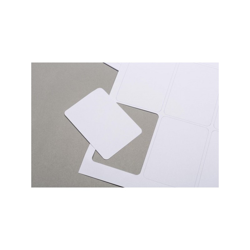 Fogli carte pre-tagliate grosse - accessorio per giochi